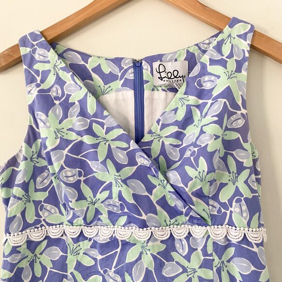 Vintage Lilly Pulitzer Ladybug & Floral Shift Dress - Picture 11 of 11